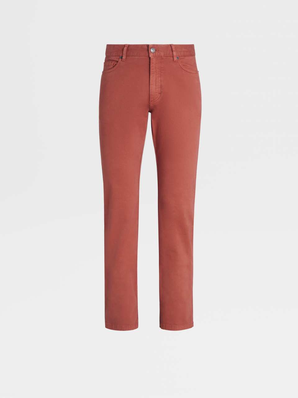 Garment Dyed Stretch Cotton City 5-pocket Jeans